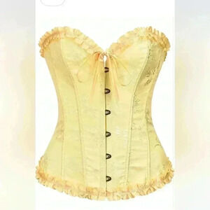 New in package, womens size small lace up corset top, #O492